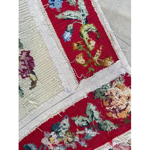 136 - ENGLISH NEEDLEPOINT CARPET, 340cm x 190cm