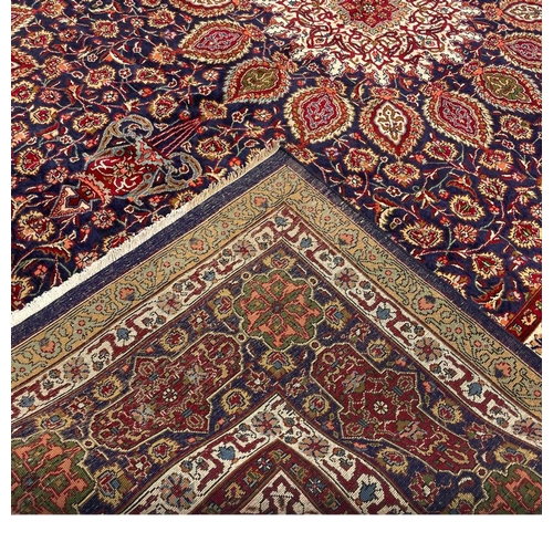 143 - PERSIAN ARDEBIL DESIGN CARPET, 380cm x 300cm.