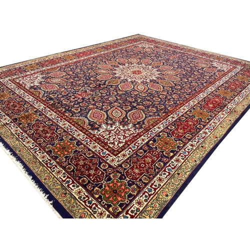 143 - PERSIAN ARDEBIL DESIGN CARPET, 380cm x 300cm.