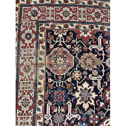 148 - ANTIQUE CAUCASIAN KELLEH, 395cm x 156cm.