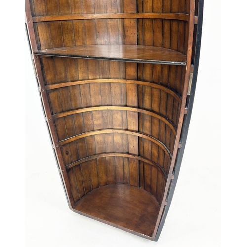 227 - BOSUNS GIG BOOKCASE, by Authentic Models, 188cm H x 67cm W.