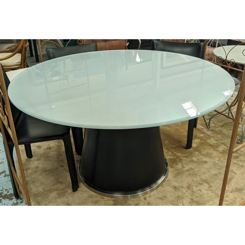 330 - AFTER PATRICK JOUIN LEBEAU STYLE TABLE, 140cm x 75.5cm.