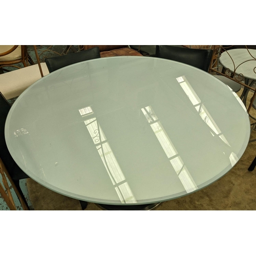 330 - AFTER PATRICK JOUIN LEBEAU STYLE TABLE, 140cm x 75.5cm.