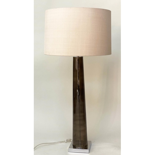 435 - HEATHFIELD & CO TABLE LAMPS, a pair, with shades, 70cm H. (2)