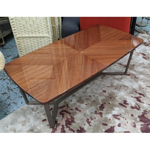 440 - COCKTAIL TABLE, 1960s Italian style design, 115cm x 60cm x 40cm.