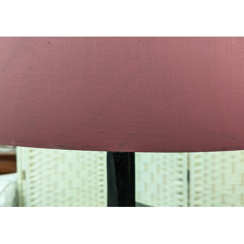 485 - PORTA ROMANA TABLE LAMP, overall 109cm tall including shade.