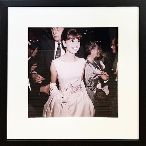 31 - GETTY IMAGES GALLERY, 'Audrey Hepburn, 1st October 1961', 37cm x 37cm, framed.