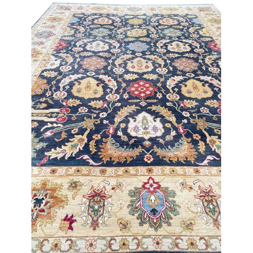 127 - FINE MOHTASHAM DESIGN CARPET, 400cm x 306cm