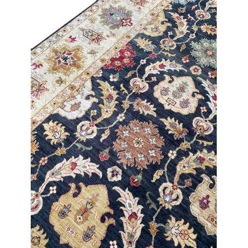 127 - FINE MOHTASHAM DESIGN CARPET, 400cm x 306cm