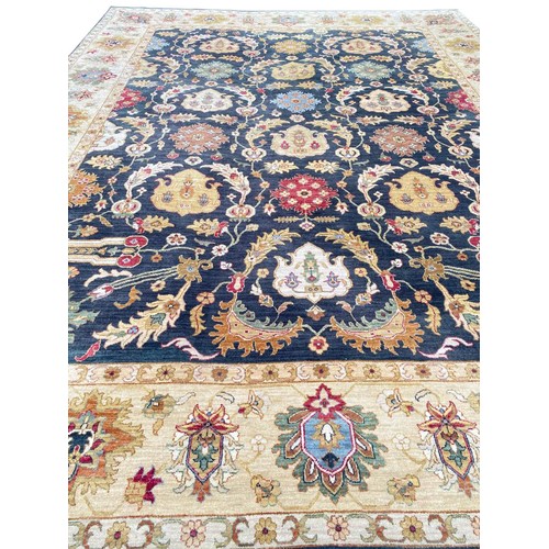 127 - FINE MOHTASHAM DESIGN CARPET, 400cm x 306cm