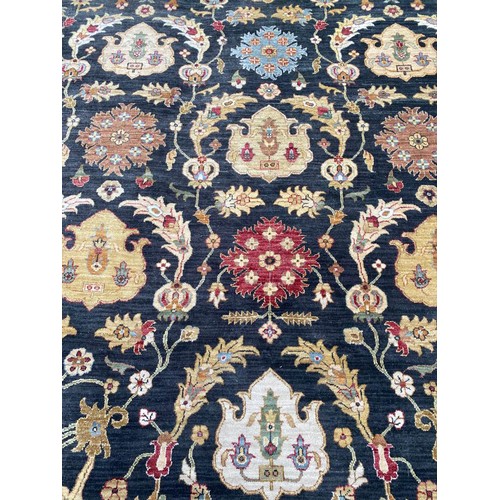 127 - FINE MOHTASHAM DESIGN CARPET, 400cm x 306cm