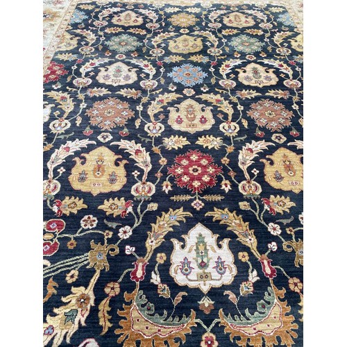 127 - FINE MOHTASHAM DESIGN CARPET, 400cm x 306cm