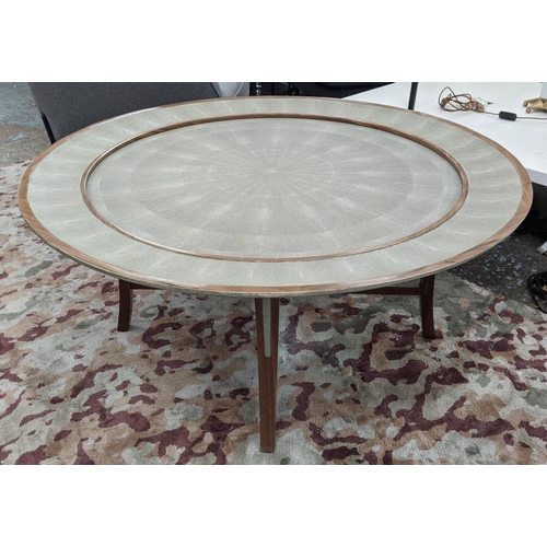 318 - OKA HENGSHA COFFEE TABLE, 52cm high, 118cm diameter