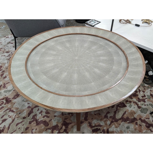 318 - OKA HENGSHA COFFEE TABLE, 52cm high, 118cm diameter