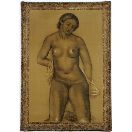 109 - AFTER ARISTIDE MAILLOL, Nu Feminin, 113cm x 77.5cm, large lithograph,  numbered edition of 125 verso... 