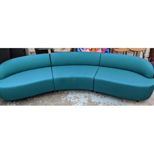 423 - DAVISON HIGHLEY DUNE SOFA, 320cm W approx.