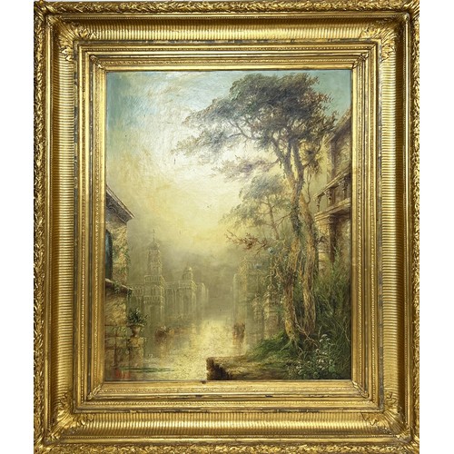 74 - JAMES SALT (1850-1903), 'Venetian', oils on canvas 2, 89cm x 69cm, signed, framed.