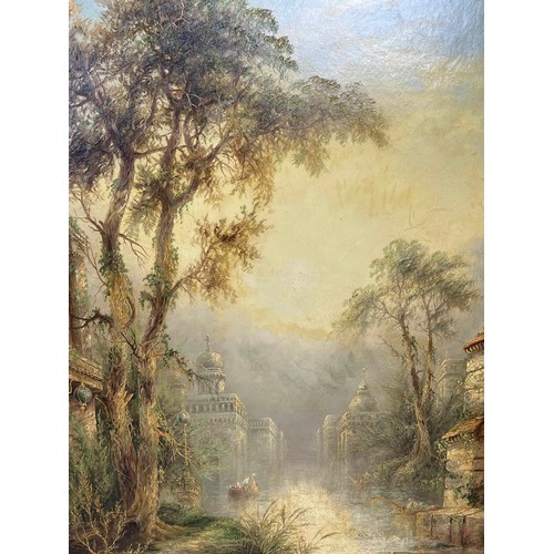 74 - JAMES SALT (1850-1903), 'Venetian', oils on canvas 2, 89cm x 69cm, signed, framed.