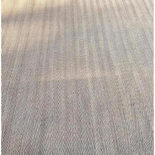 67 - HERRINGONE JUTE CARPET, 330cm x 300cm.