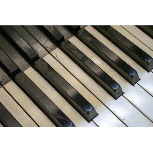 182 - BECHSTIEN GRAND PIANO, 203cm D x 150cm W, late 19th century ebonised.