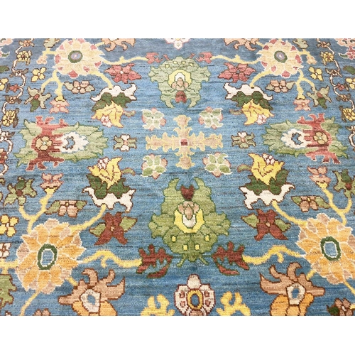 78 - FINE CONTEMPORARY OUSHAK CARPET, 402cm x 300cm.