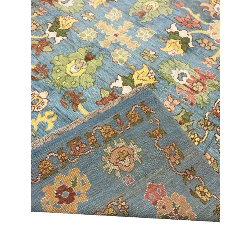 78 - FINE CONTEMPORARY OUSHAK CARPET, 402cm x 300cm.