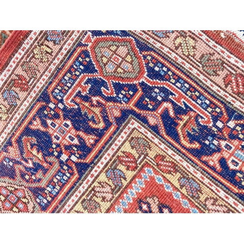 79 - ANATOLIAN KARAJA DESIGN RUG, 190cm x 123cm.