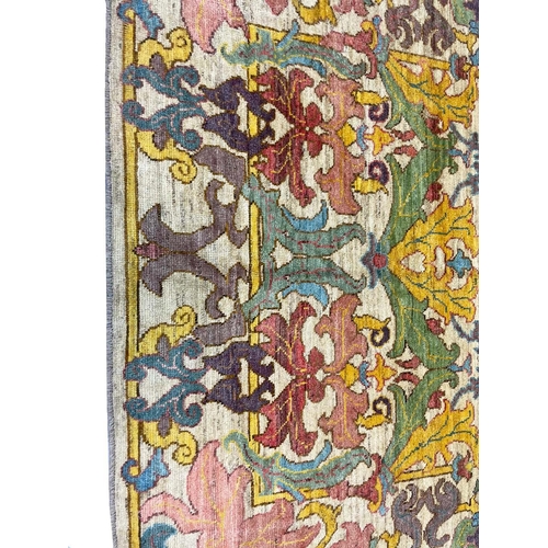 94 - FINE ARTS AND CRAFTS DESIGN CARPET, 270cm x 220cm.