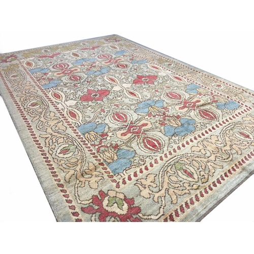 131 - FINE C.F.A VOYSEY DESIGN CARPET, 385cm x 260cm.