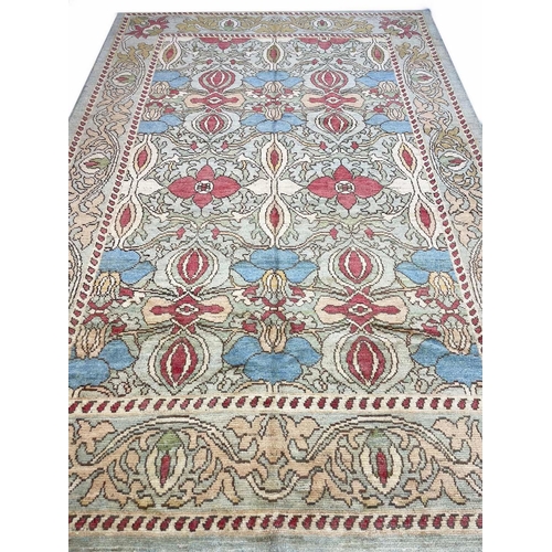 131 - FINE C.F.A VOYSEY DESIGN CARPET, 385cm x 260cm.