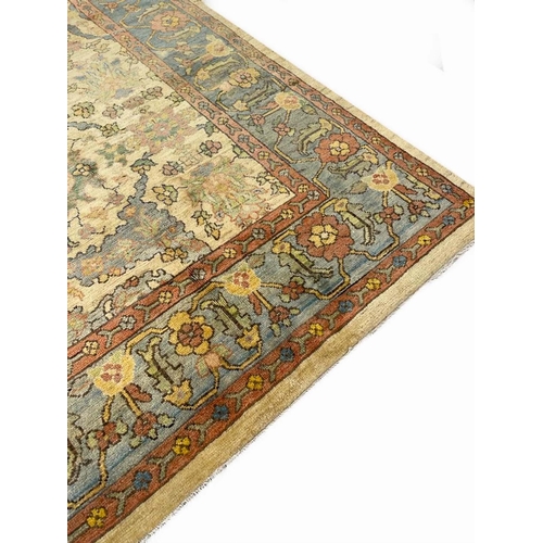 140 - FINE ANATOLIAN OUSHAK CARPET, 440cm x 320cm.