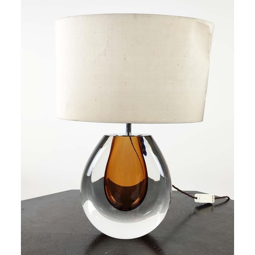 316 - HEATHFIELD & CO TABLE LAMPS, a pair, with shades, 52cm. (2)