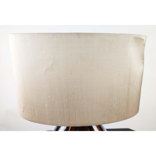 316 - HEATHFIELD & CO TABLE LAMPS, a pair, with shades, 52cm. (2)