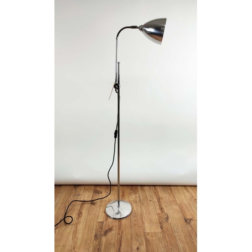 322 - ORIGINAL BTC TASK FLOOR LAMP, 150cm H approx at tallest.