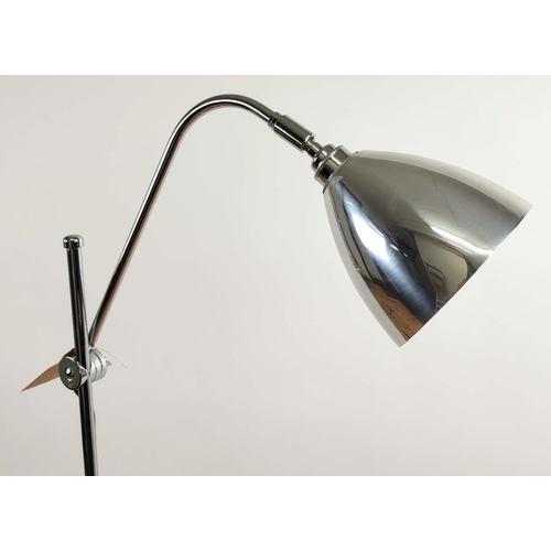 322 - ORIGINAL BTC TASK FLOOR LAMP, 150cm H approx at tallest.