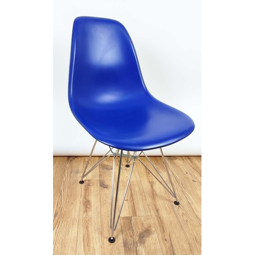 497 - VITRA DSR CHAIRS, a set of four, by Charles and Ray Eames, 81cm H. (4)