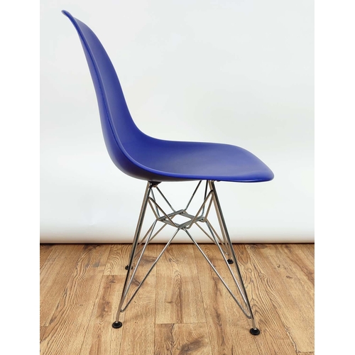 497 - VITRA DSR CHAIRS, a set of four, by Charles and Ray Eames, 81cm H. (4)