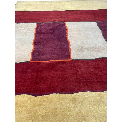 133 - SWEDISH DESIGN CONTEMPORARY CARPET, 330cm x 270cm.