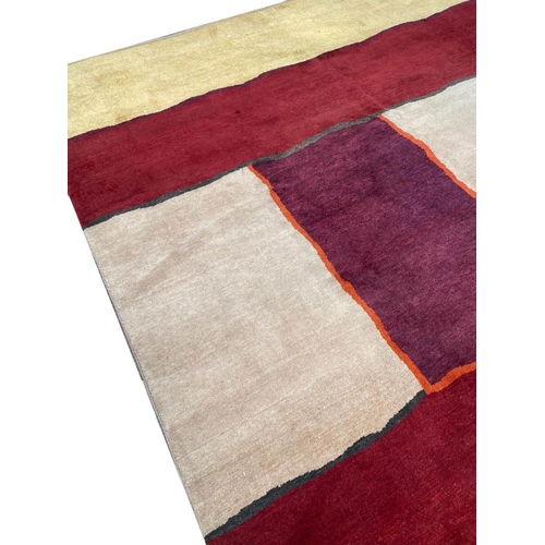 133 - SWEDISH DESIGN CONTEMPORARY CARPET, 330cm x 270cm.