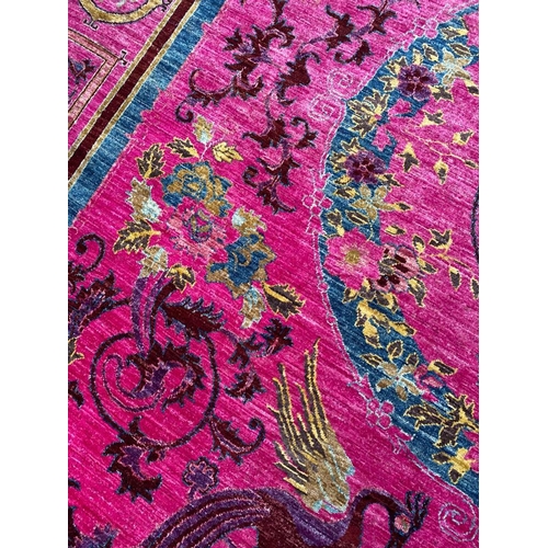 143 - FINE PEKING CARPET, 355cm x 270cm.