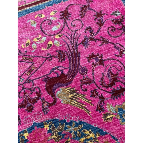 143 - FINE PEKING CARPET, 355cm x 270cm.