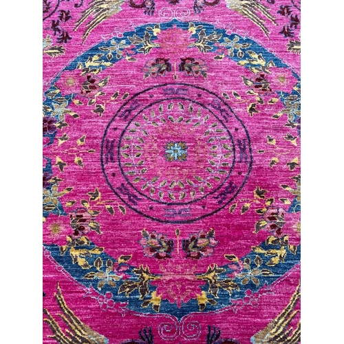 143 - FINE PEKING CARPET, 355cm x 270cm.