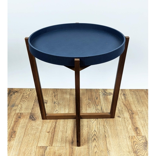 306 - LINLEY EBURY TRAY SIDE TABLE, 51.5cm diam x 53cm H.