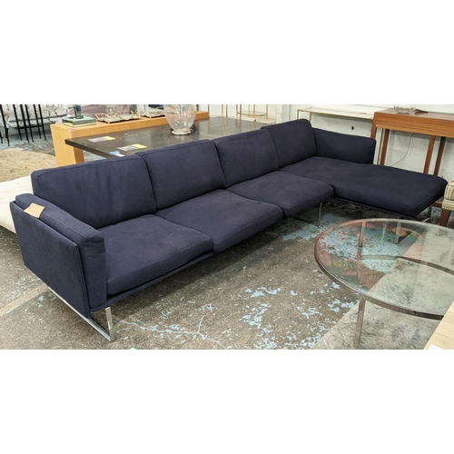 323 - CASSINA 8 OTTO SOFA, by Piero Lissoni, 85cm high, 330cm long, 165cm wide