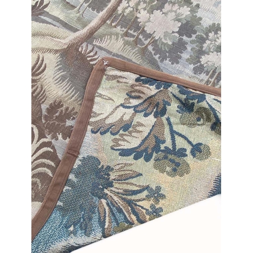 79 - VERDURE DESIGN TAPESTRY, 375cm x 180cm.