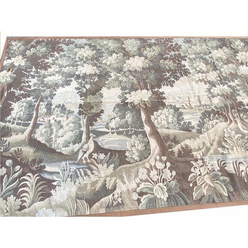 79 - VERDURE DESIGN TAPESTRY, 375cm x 180cm.