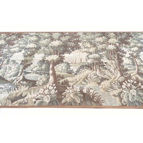 79 - VERDURE DESIGN TAPESTRY, 375cm x 180cm.