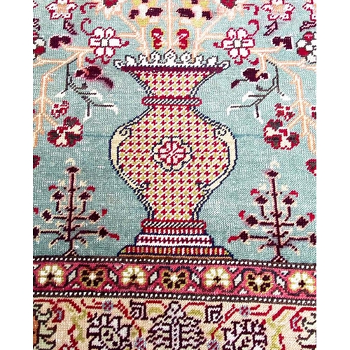 83 - ANATOLIAN KUM-KAPPI DESIGN RUG, 200cm x 130cm.