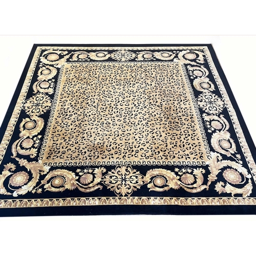 94 - VERSACE STYLE RUG, 246cm x 246cm.