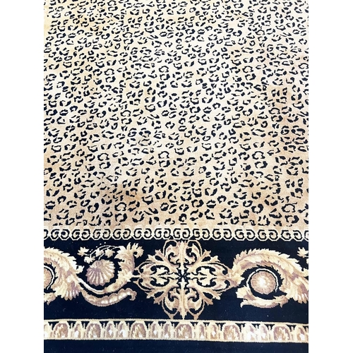 94 - VERSACE STYLE RUG, 246cm x 246cm.